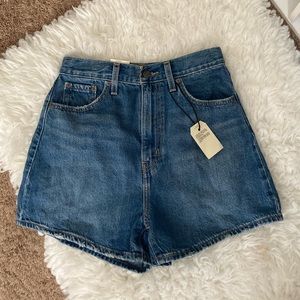 Jeans High-Waisted Loose Fit Shorts